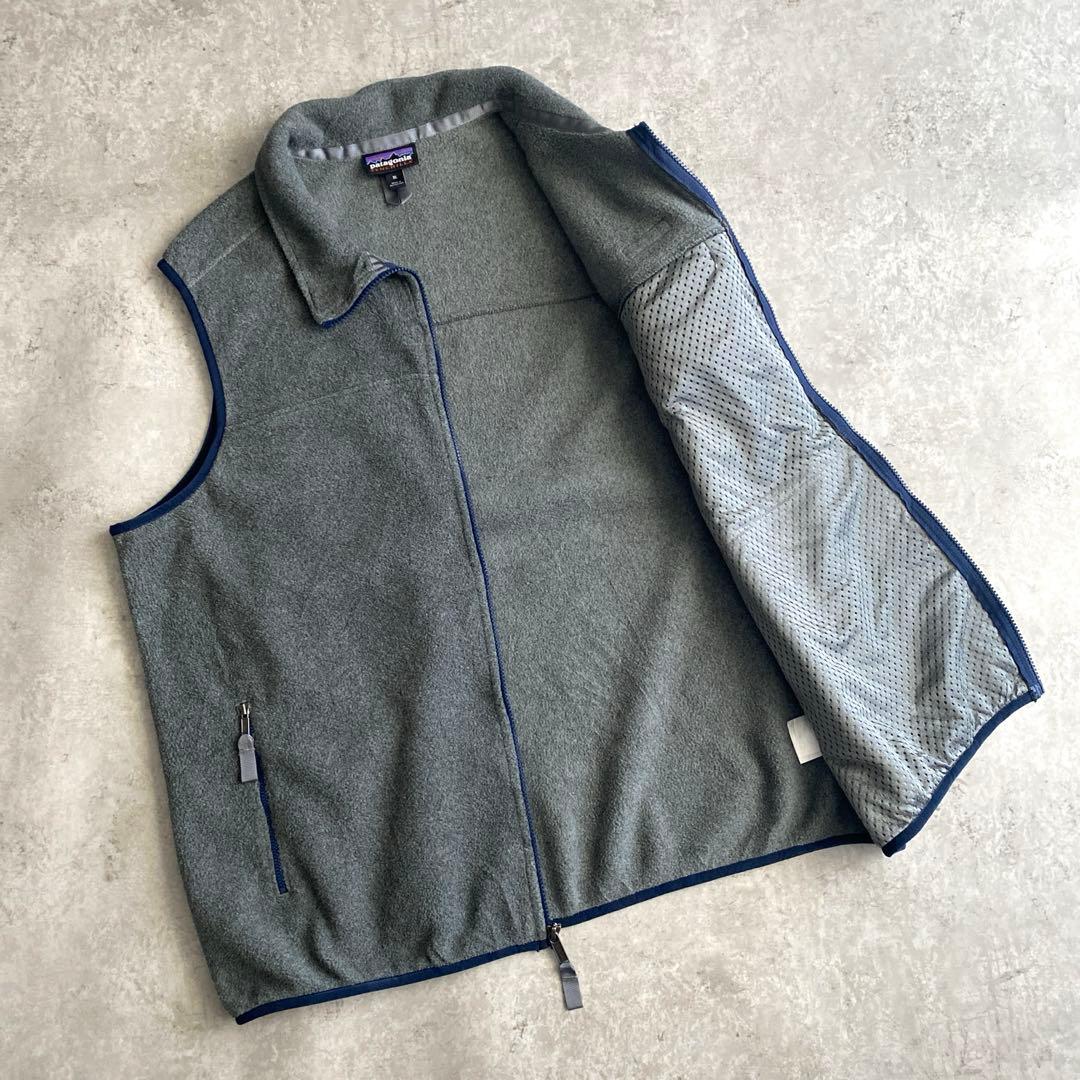 17年 パタゴニア シンチラ スナップT ベスト XL ニッケル ネイビー