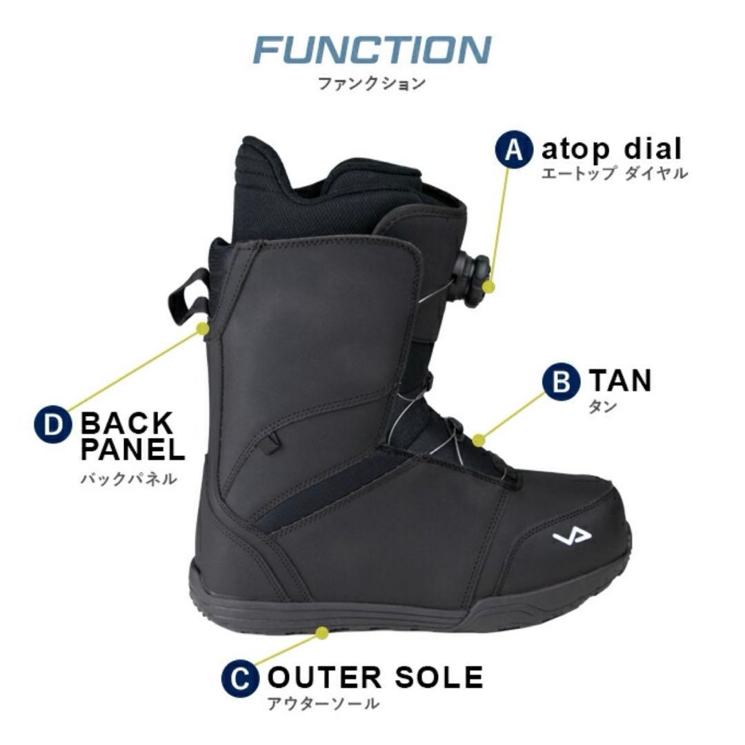 スノーボードブーツ　23.5 着用1度のみ！