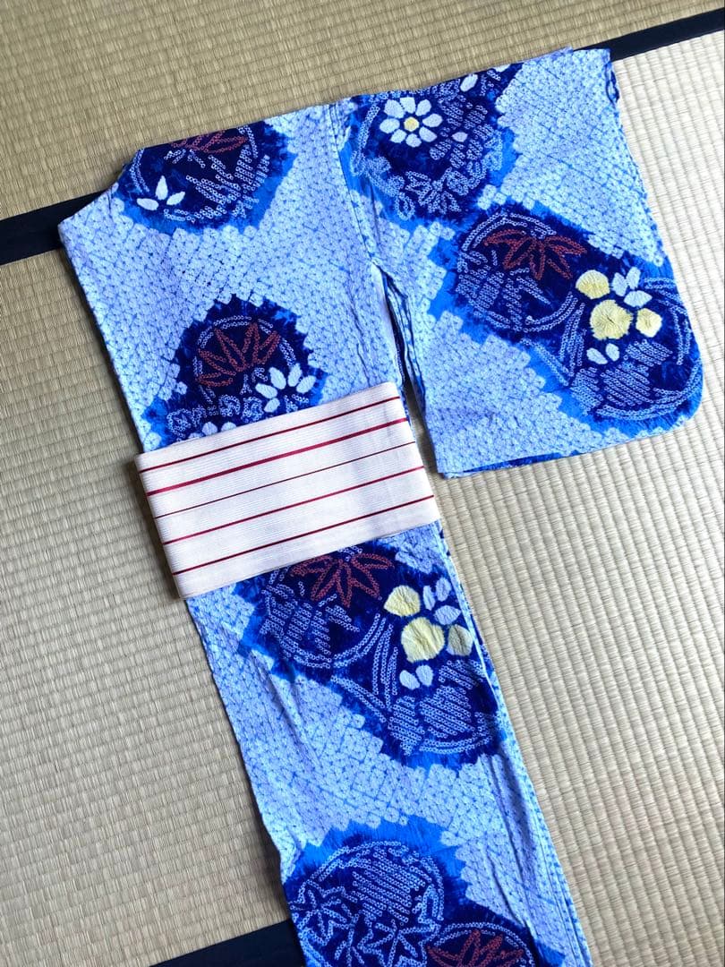 夏のセール　絞りの浴衣　20.000円→10.000円