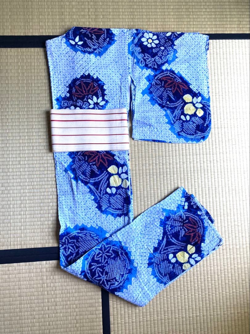 夏のセール　絞りの浴衣　20.000円→10.000円