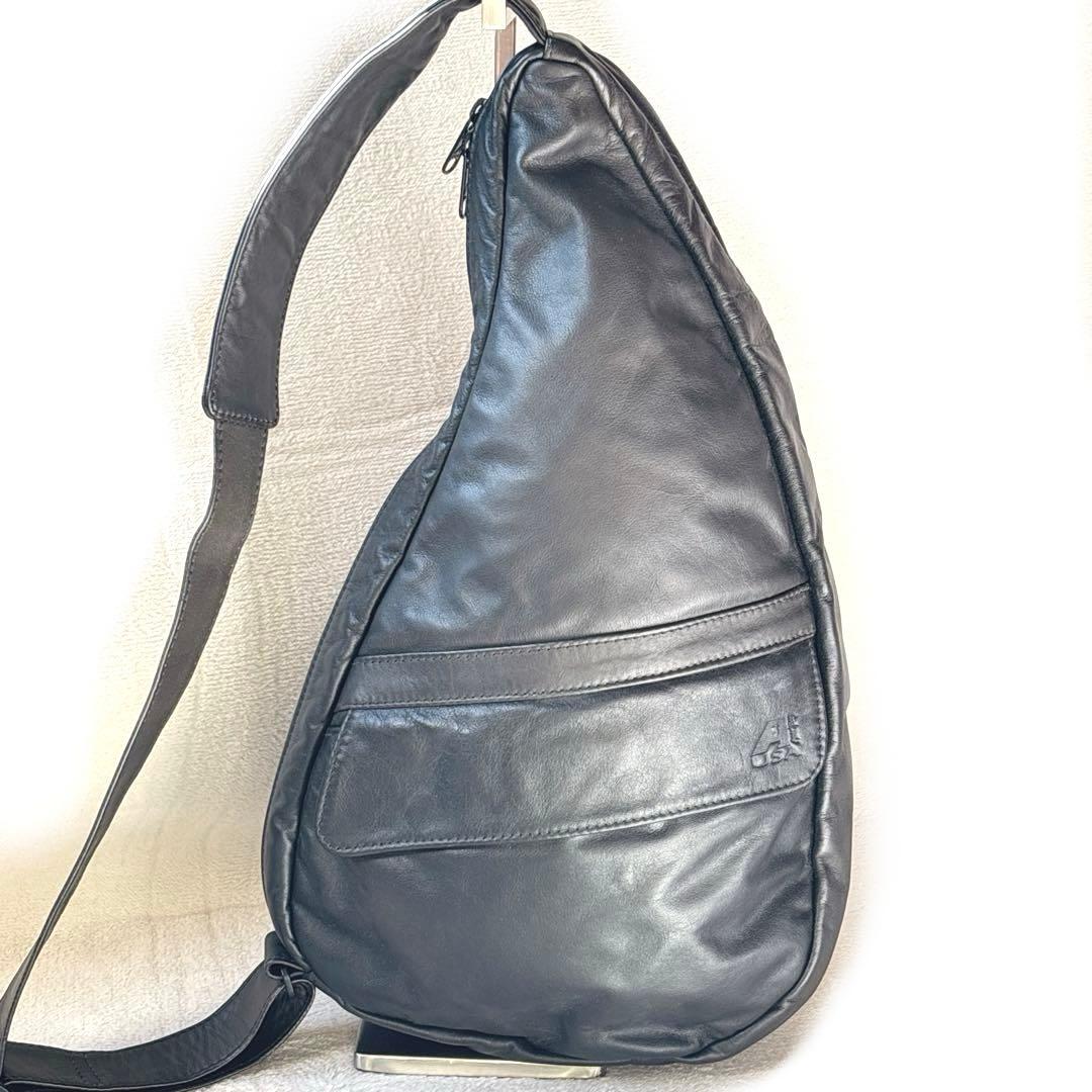 【希少】アメリ　ヘルシーバッグパック オールレザー ボディバッグ USA製