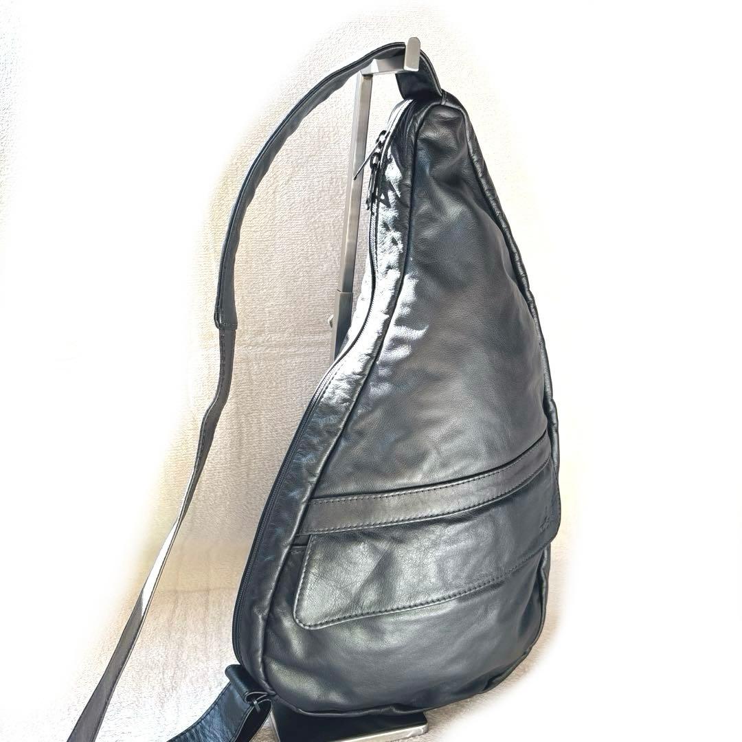 【希少】アメリ　ヘルシーバッグパック オールレザー ボディバッグ USA製