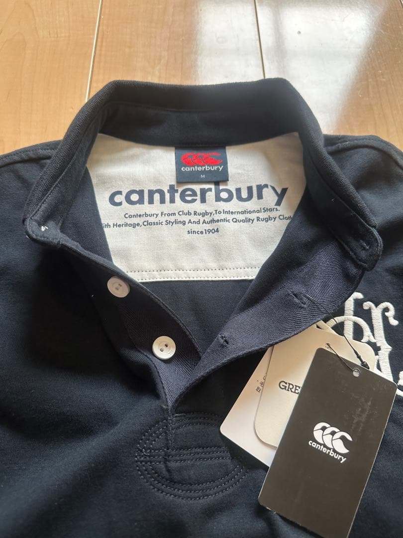 Canterbury カンタベリー ラガーシャツ ポロシャツ 長袖 新品未使用品
