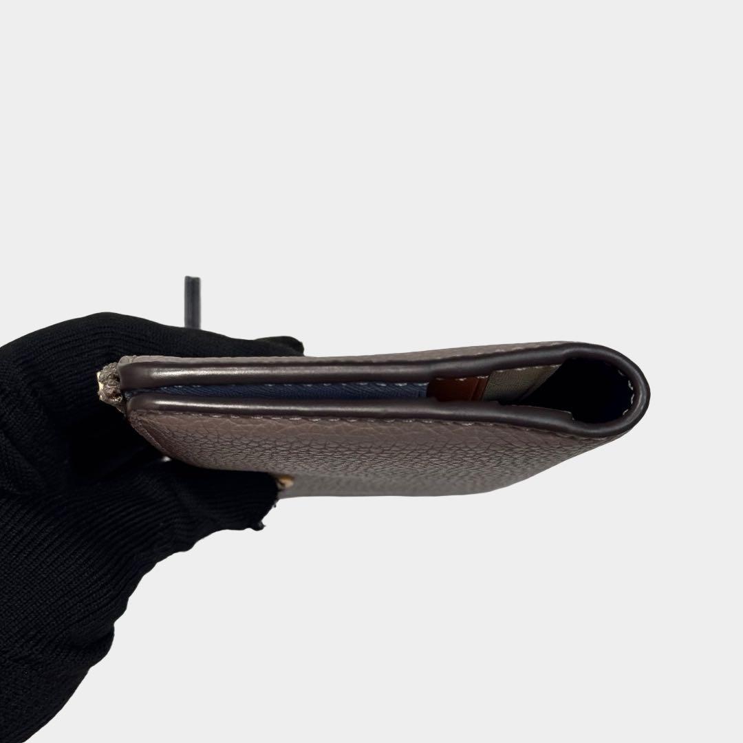 極美品✨TORY BURCH トリーバーチ　ロビンソン　長財布　グレージュ系