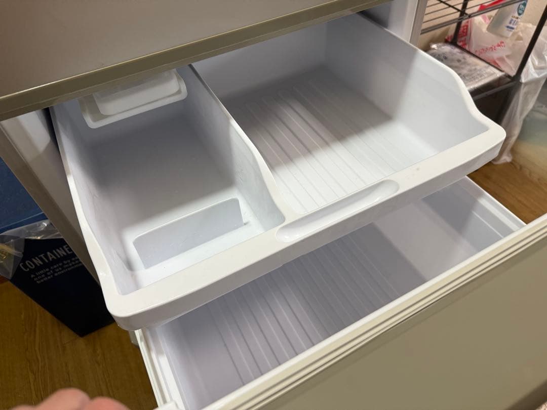 シャープ 冷蔵庫 SJ-W352B-N 350L