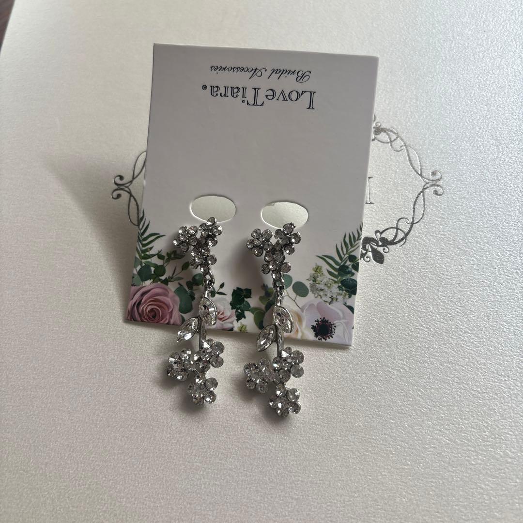 LoveTiara ブロッサムクラウンティアラ&ピアスセット