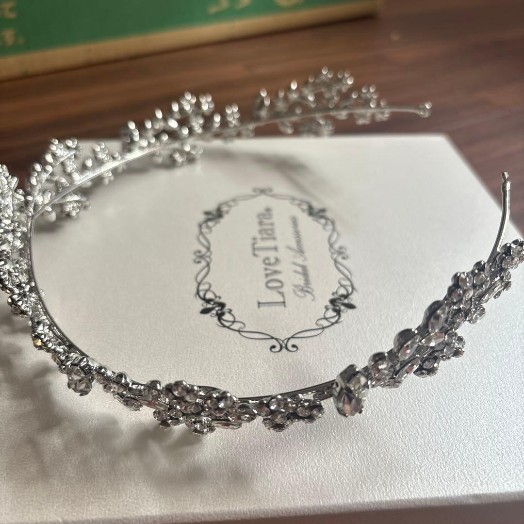 LoveTiara ブロッサムクラウンティアラ&ピアスセット