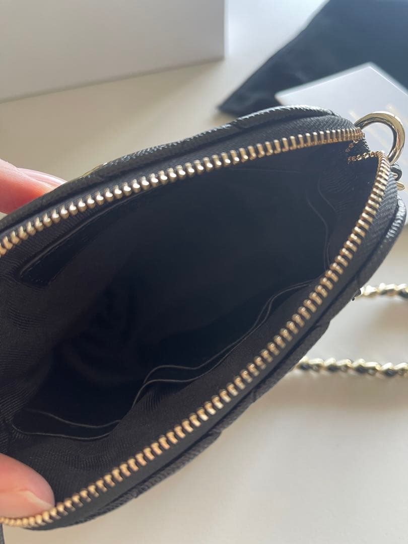 CHANEL ブラック ショルダーバッグノベルティ