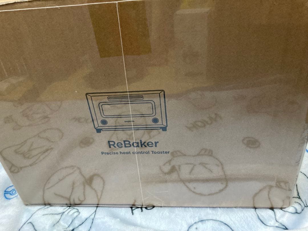 新品未開封　BALMUDA バルミューダ ReBaker ブラック