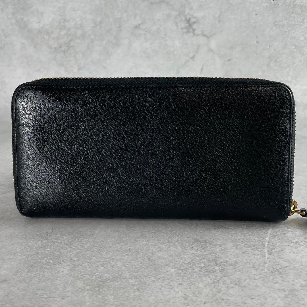 入手困難✨ アニヤハインドマーチ 長財布 ラウンドファスナー アイ eye 黒色