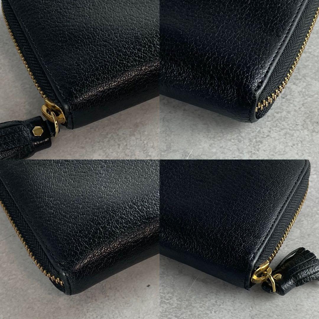 入手困難✨ アニヤハインドマーチ 長財布 ラウンドファスナー アイ eye 黒色