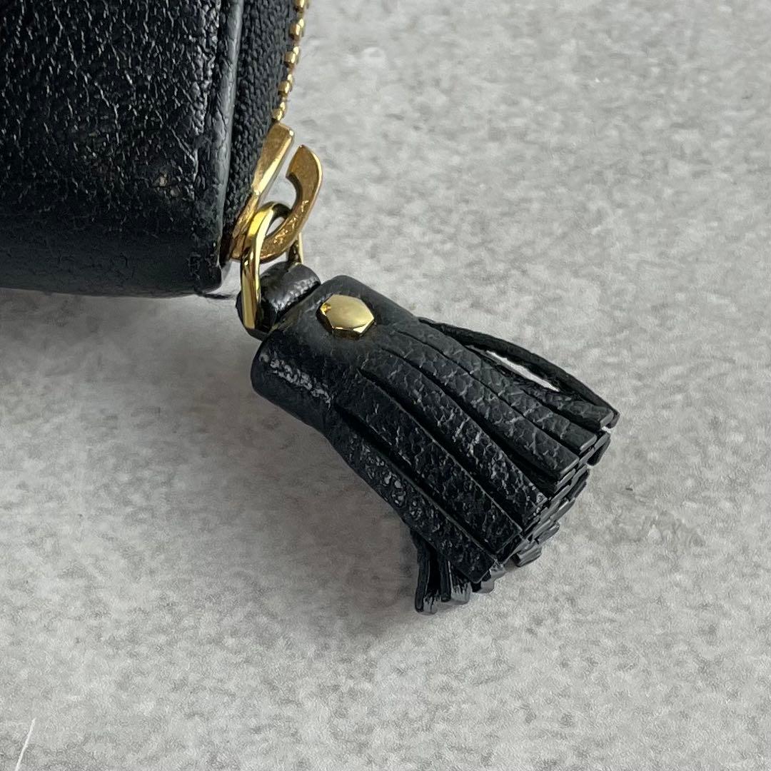 入手困難✨ アニヤハインドマーチ 長財布 ラウンドファスナー アイ eye 黒色