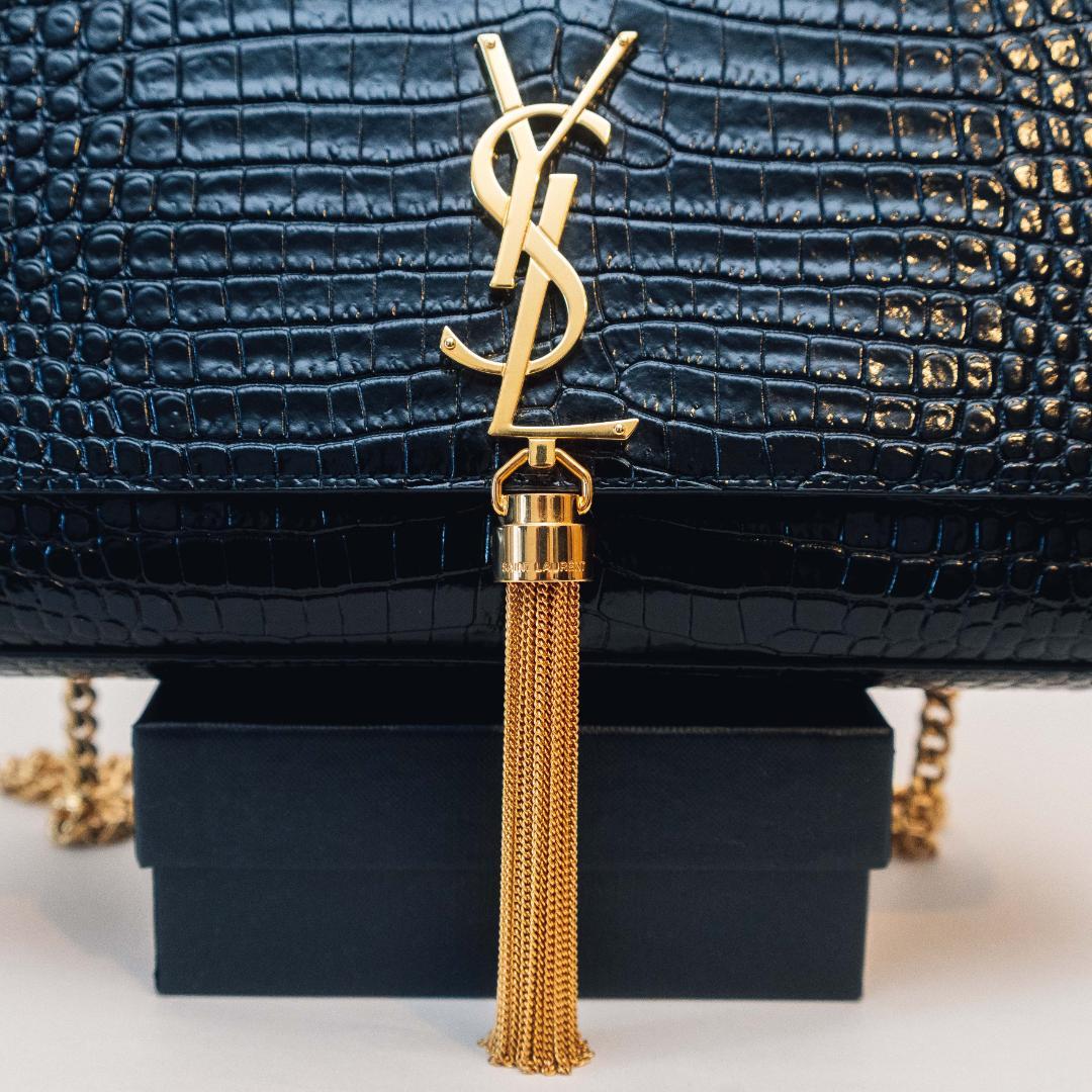 【Saint Laurent】ケイト 2Way チェーンバッグ/タッセル