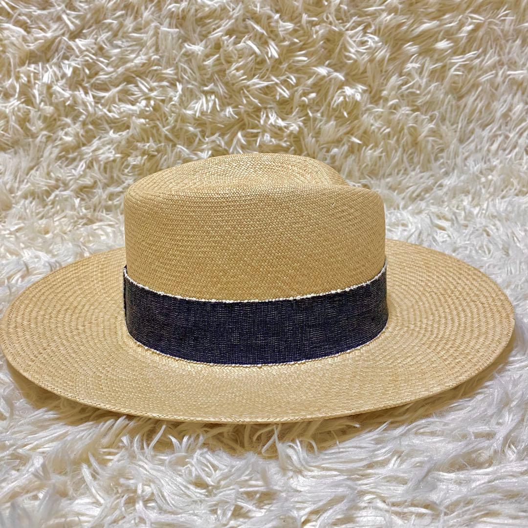 新品未使用 メゾンミッシェル VIRGINIE S パナマハット ストローハット