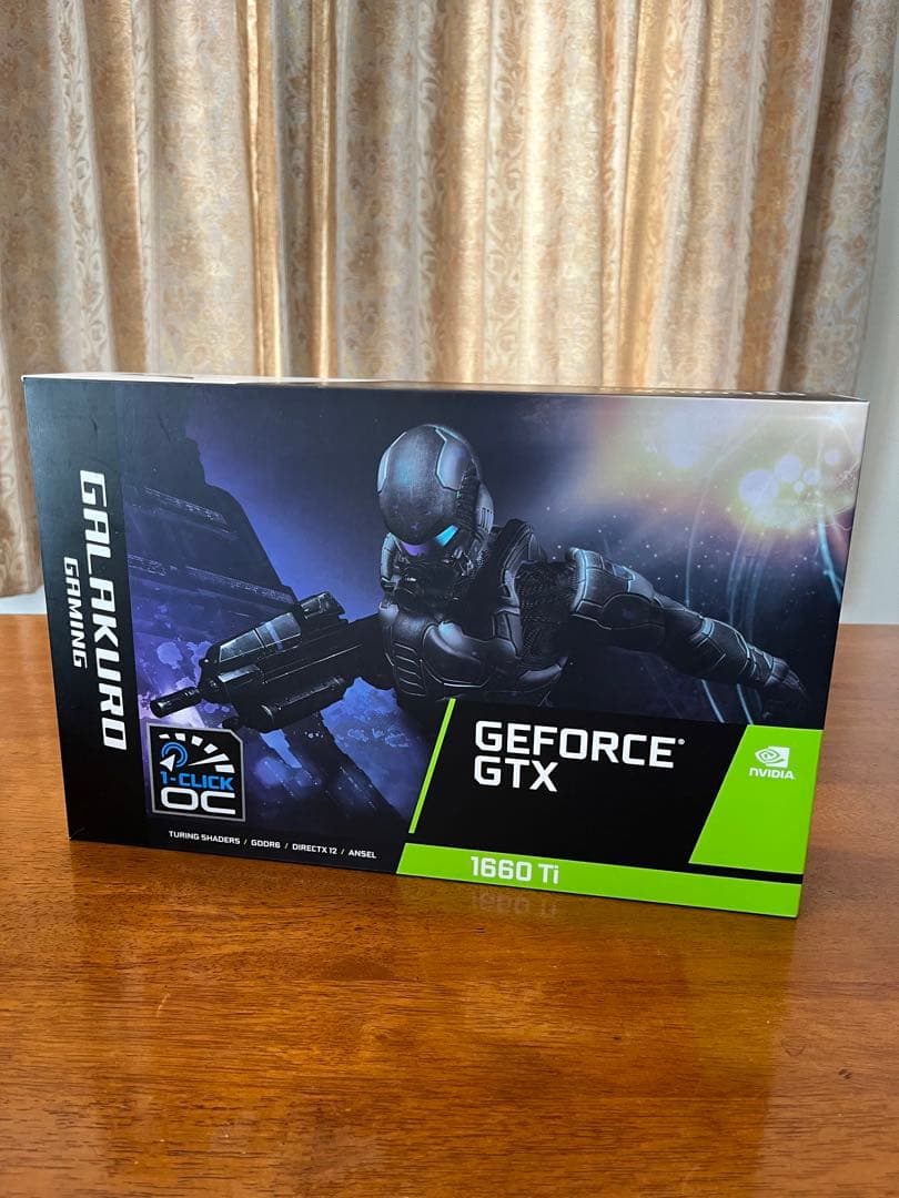 【10個分】GALAKURO　GG-GTX1660TI-E6GB/DF