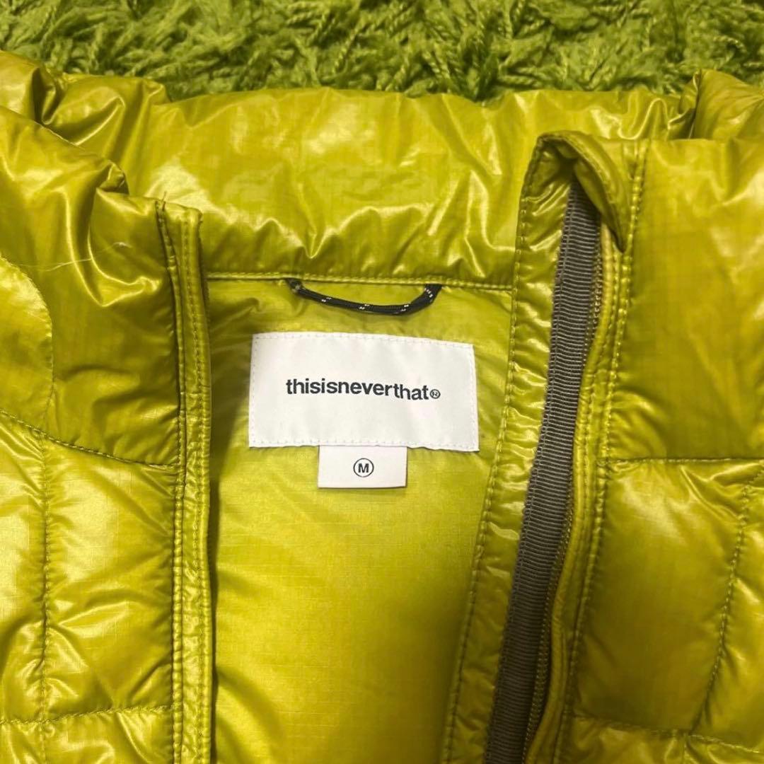 thisisneverthat オリーブグリーン ダウンジャケット M 最安値