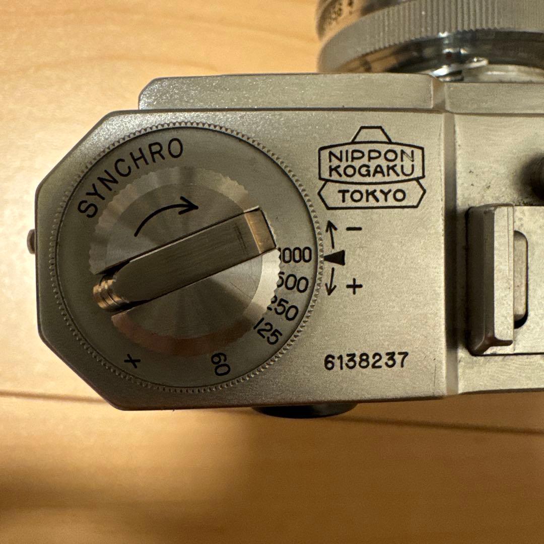 【美品・動作快調】Nikon S2前期型　NIKKOR 5cm F1.4付