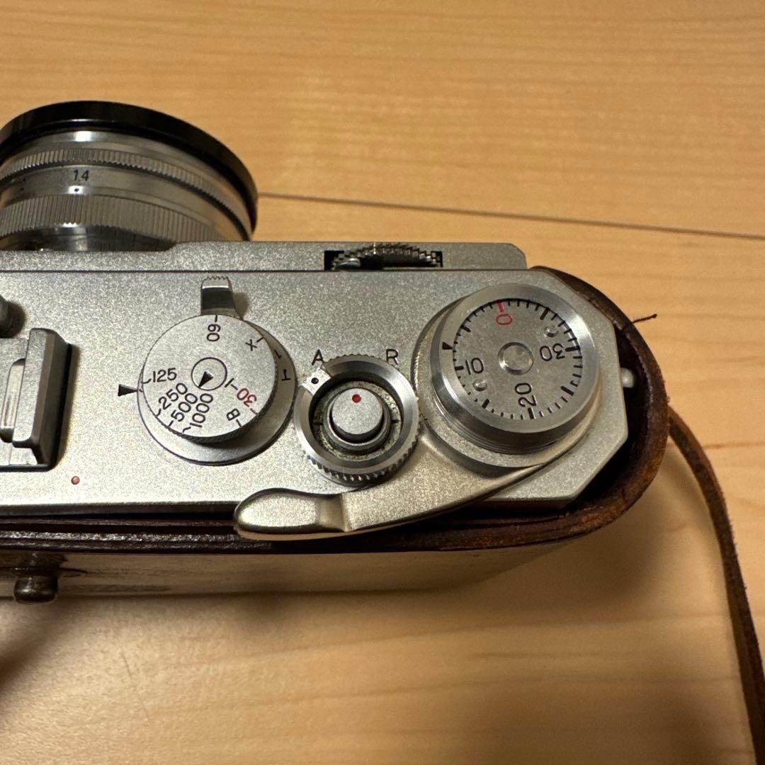 【美品・動作快調】Nikon S2前期型　NIKKOR 5cm F1.4付