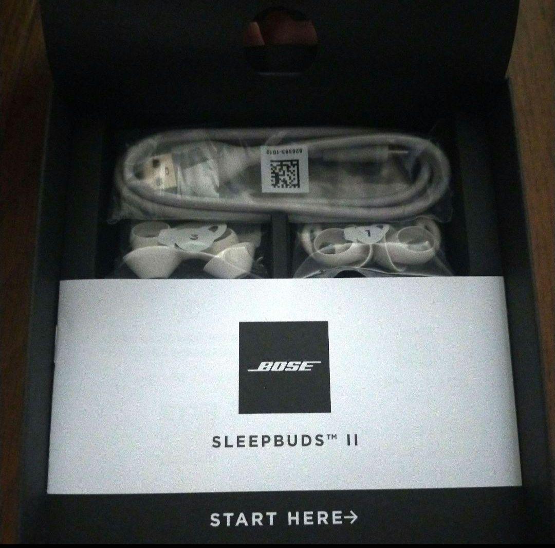 純正品 Bose SleepbudsII スリープバッツ2 睡眠用イヤホン 美品