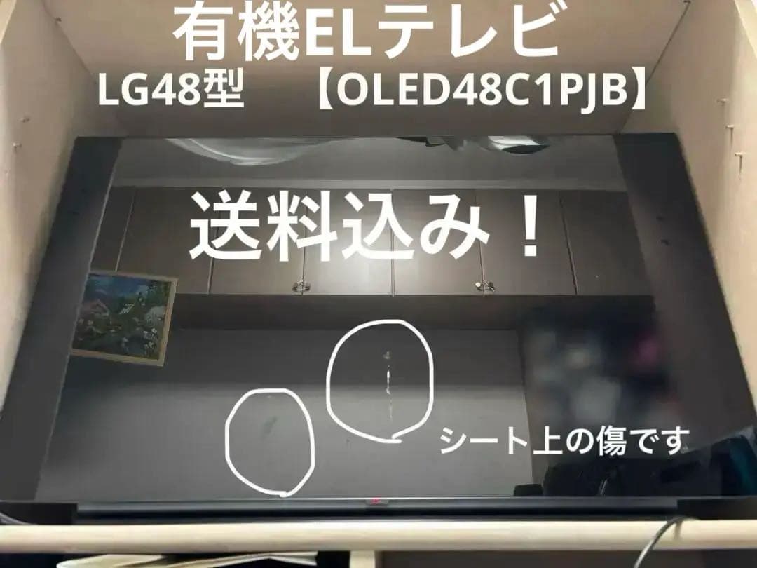 有機ELテレビ　LG 48型【OLED48C1PJB】