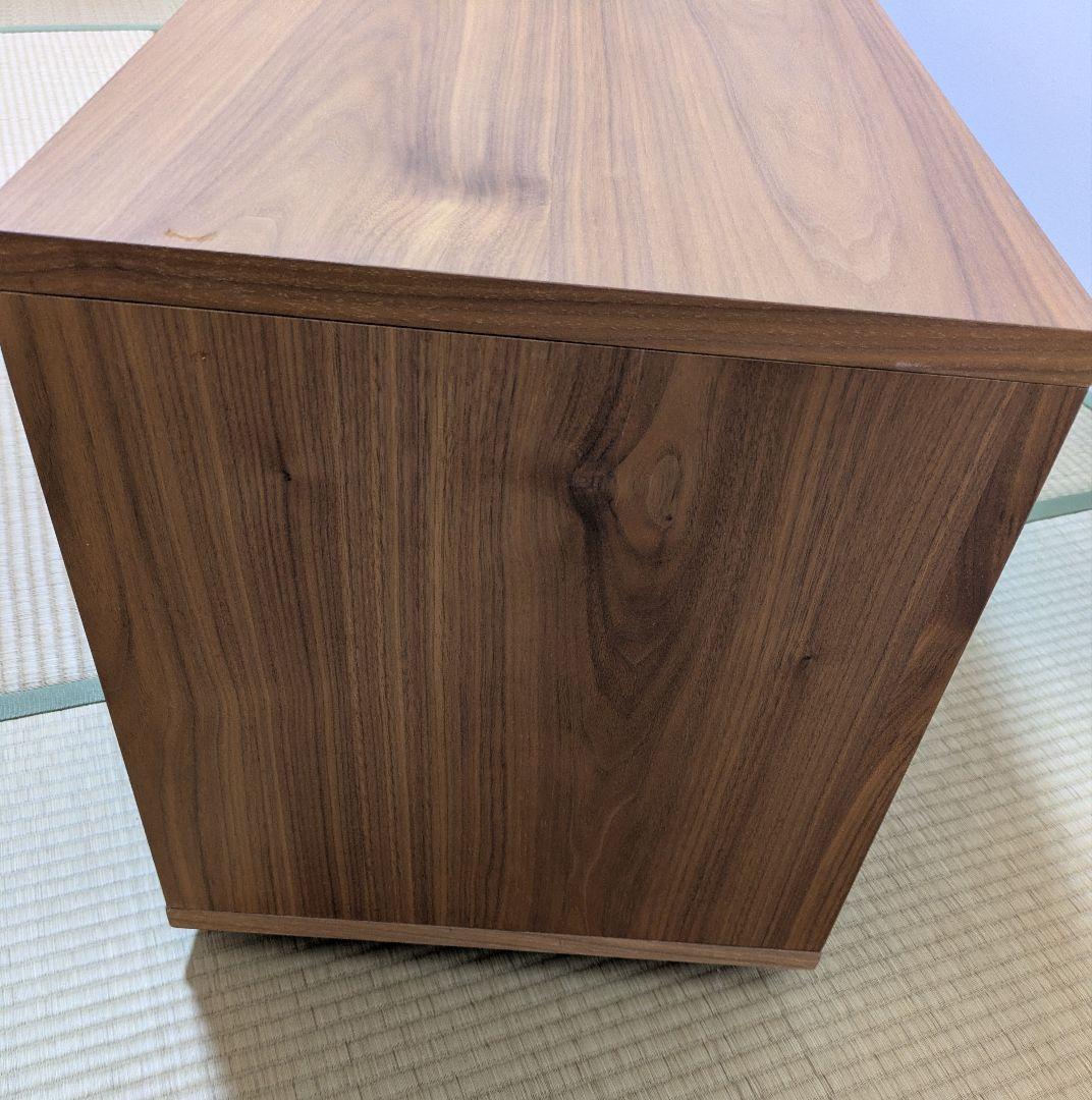 無印良品　木目調 シンプル テレビ台 収納付き