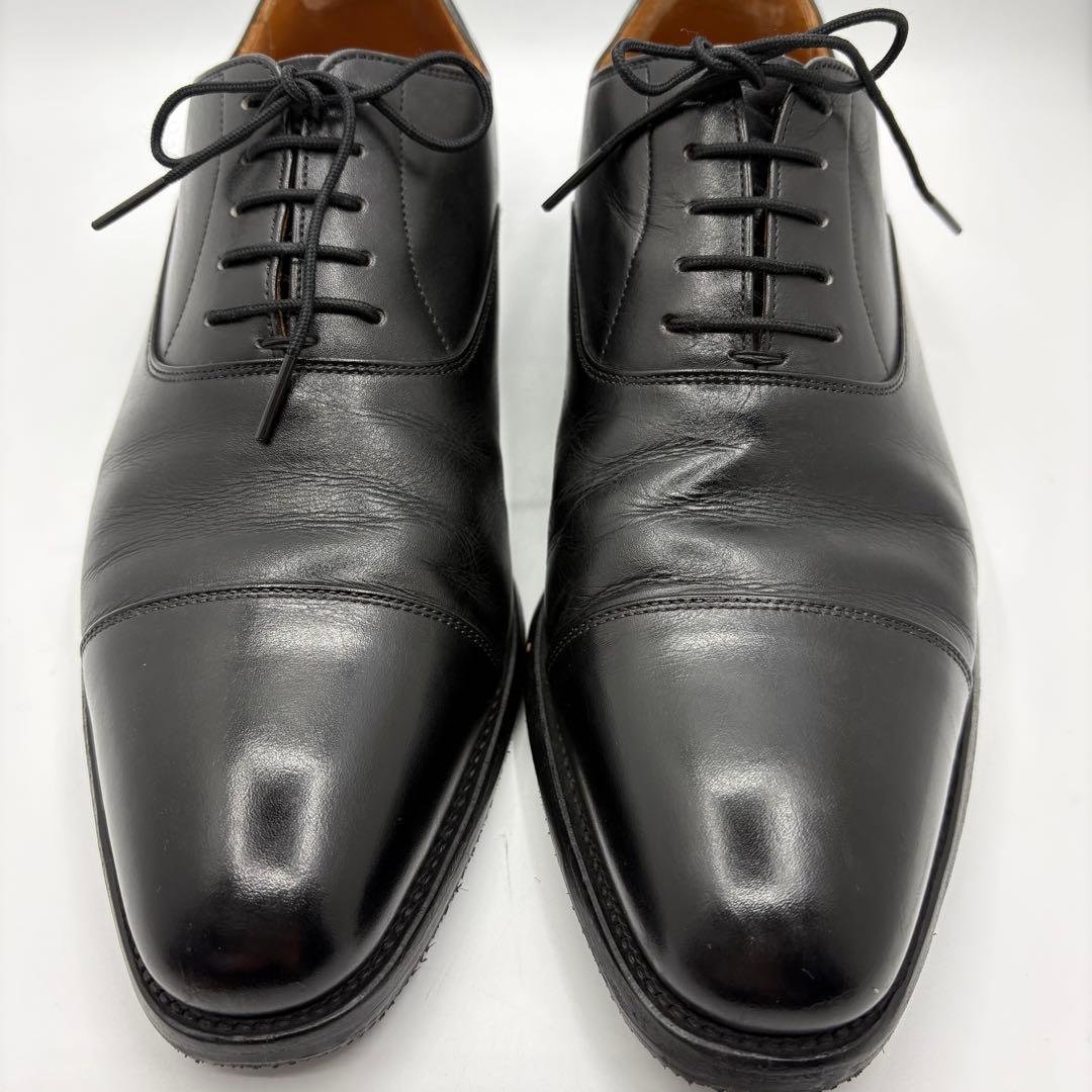 スコッチグレイン T0286 ストレートチップ 本革 ハーフラバー新品 25