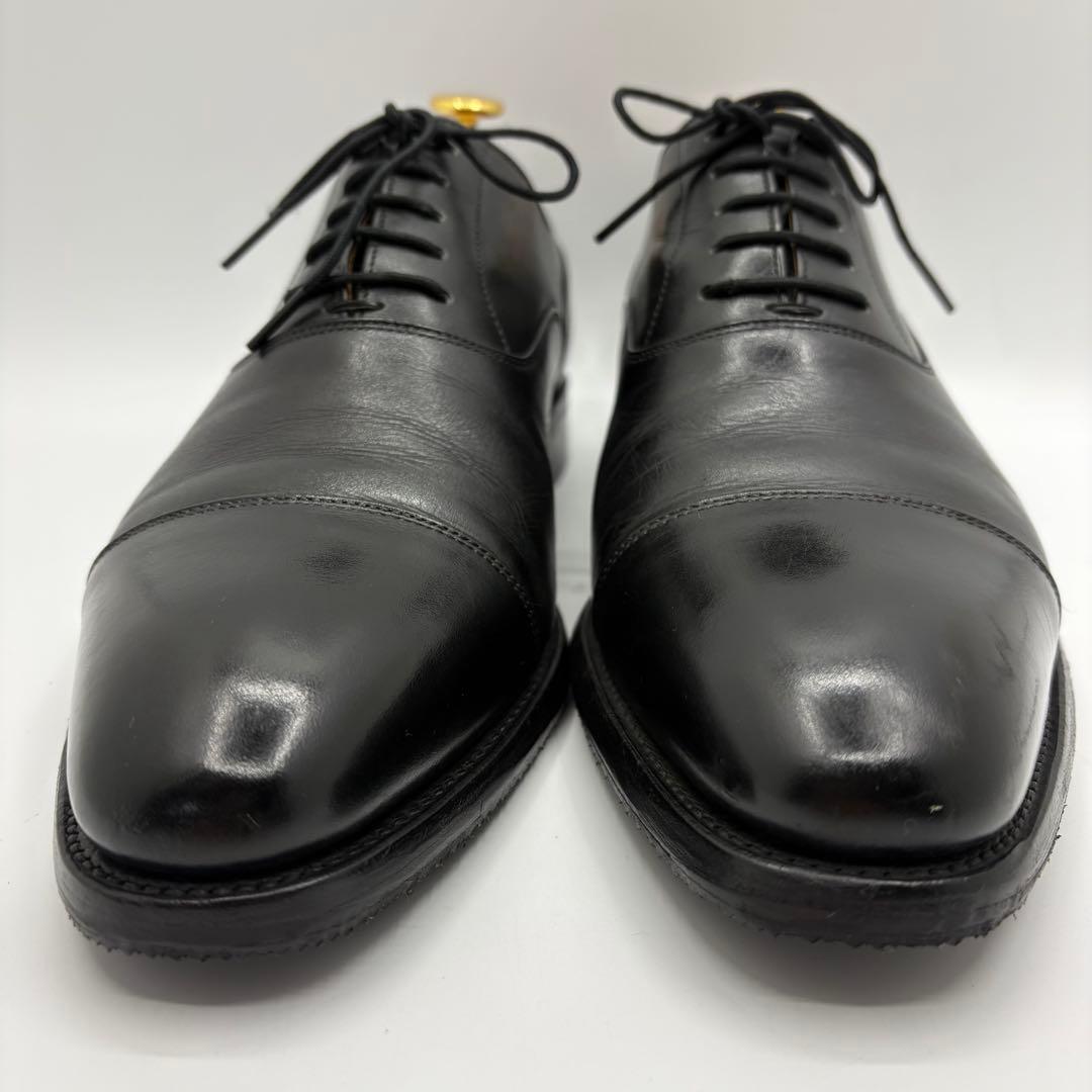 スコッチグレイン T0286 ストレートチップ 本革 ハーフラバー新品 25