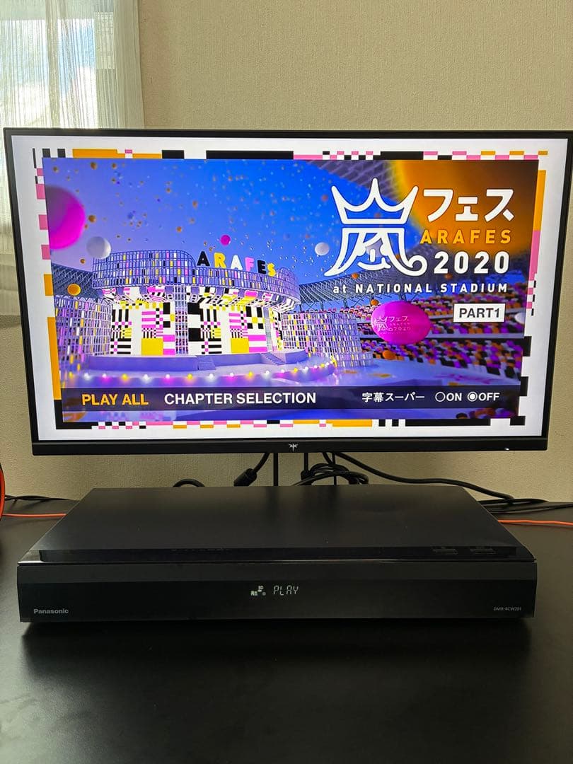 Panasonic ブルーレイディスクレコーダー【DMR-4CW201】