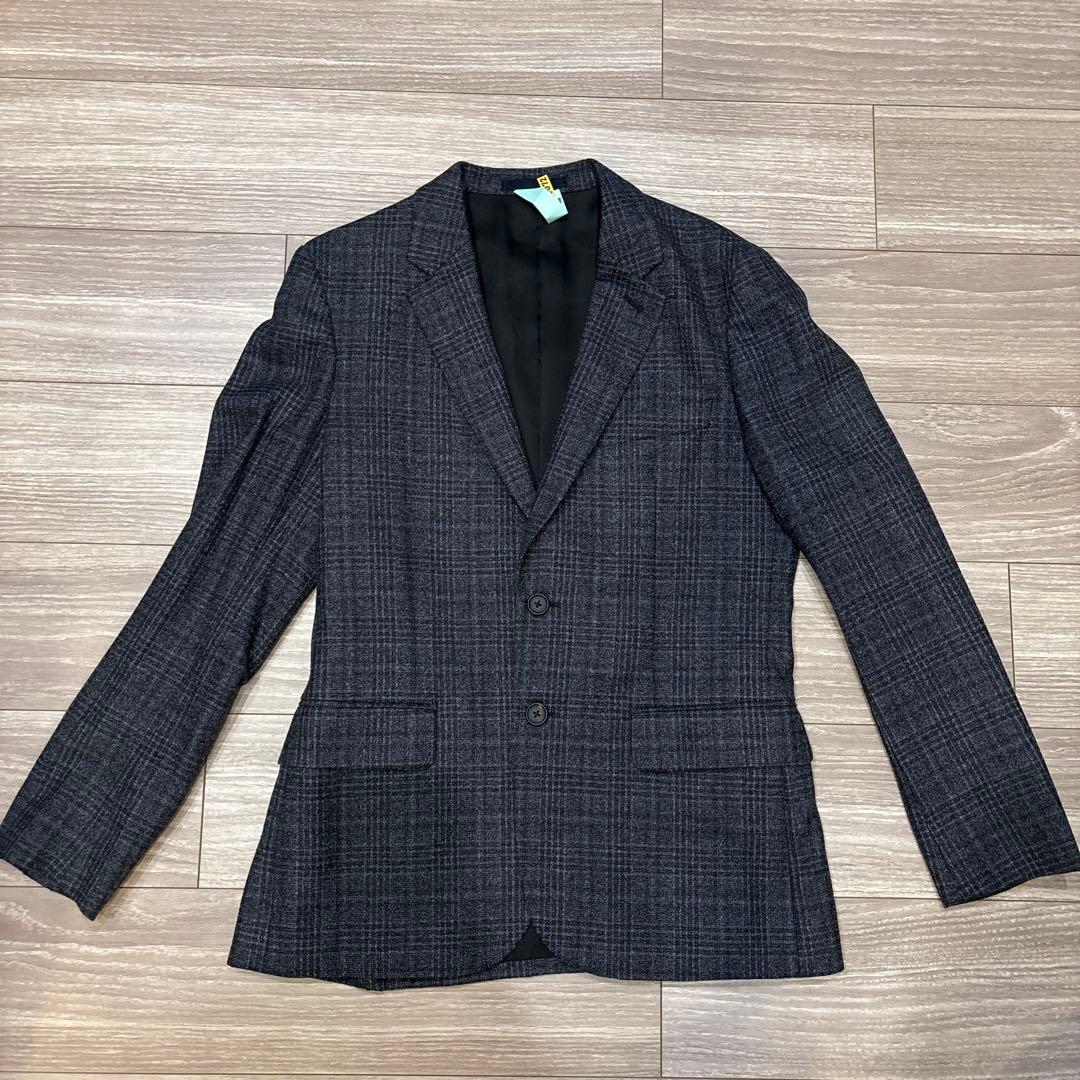 【美品】Paul Smithチェック柄 テーラードジャケット