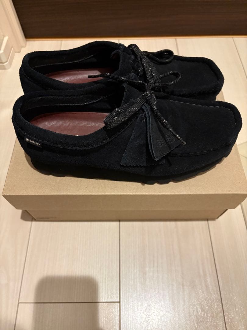 クラークス ワラビー GORE-TEX UK6 24.5cm