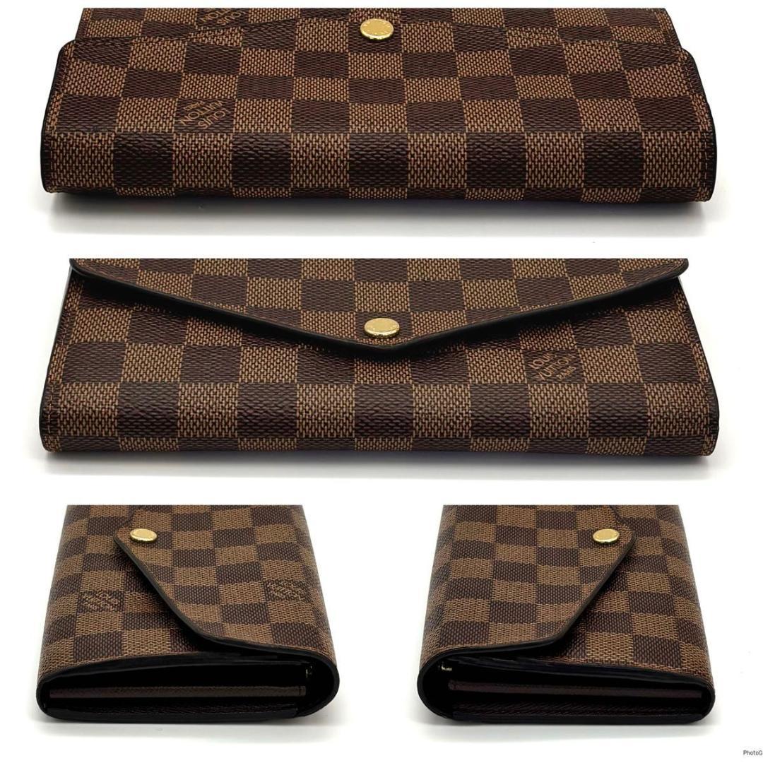 【新型IC】ルイヴィトン ポルトフォイユ サラ ダミエ 長財布 16カード