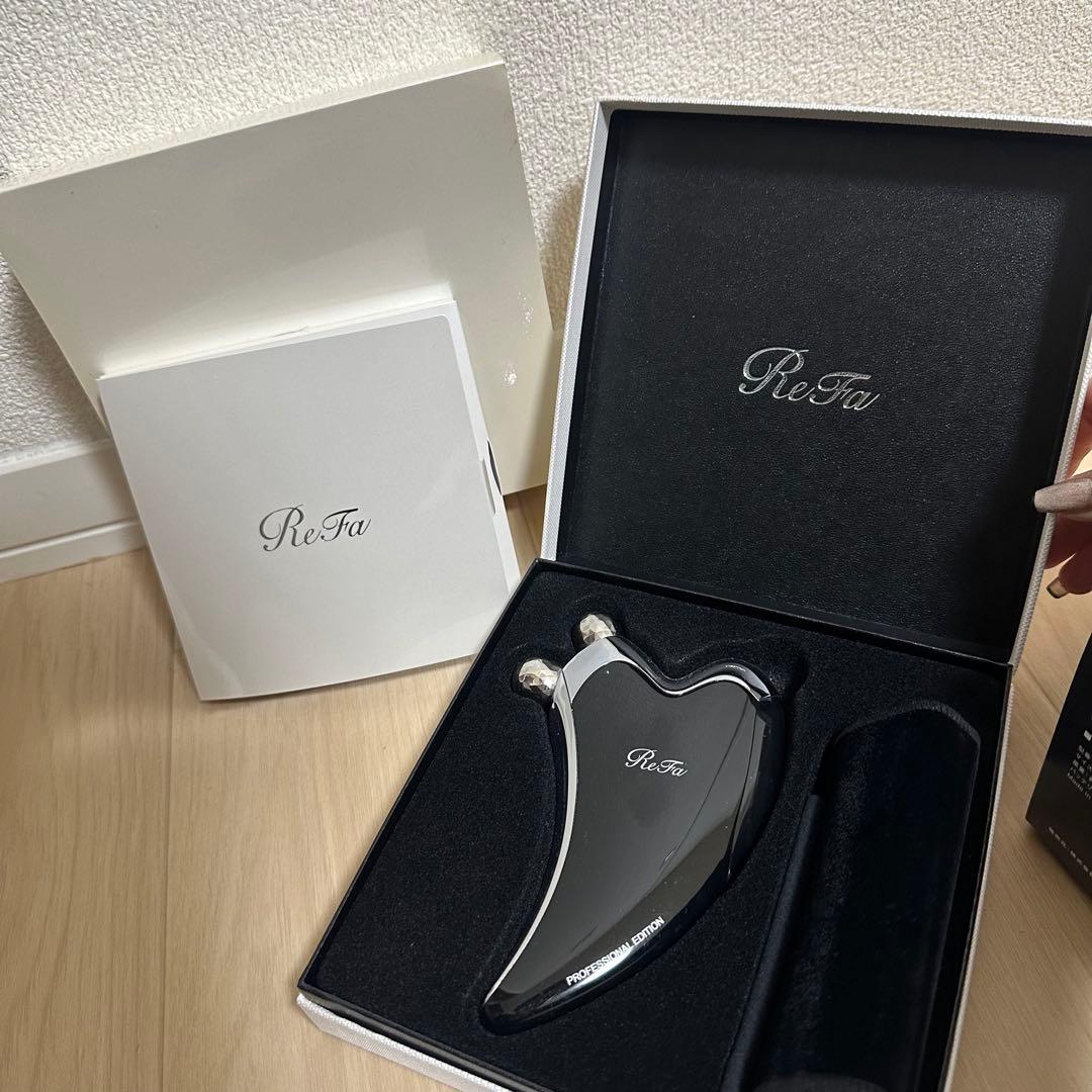 ReFa ブラックモデル 美顔ローラー　リファ　カッサ