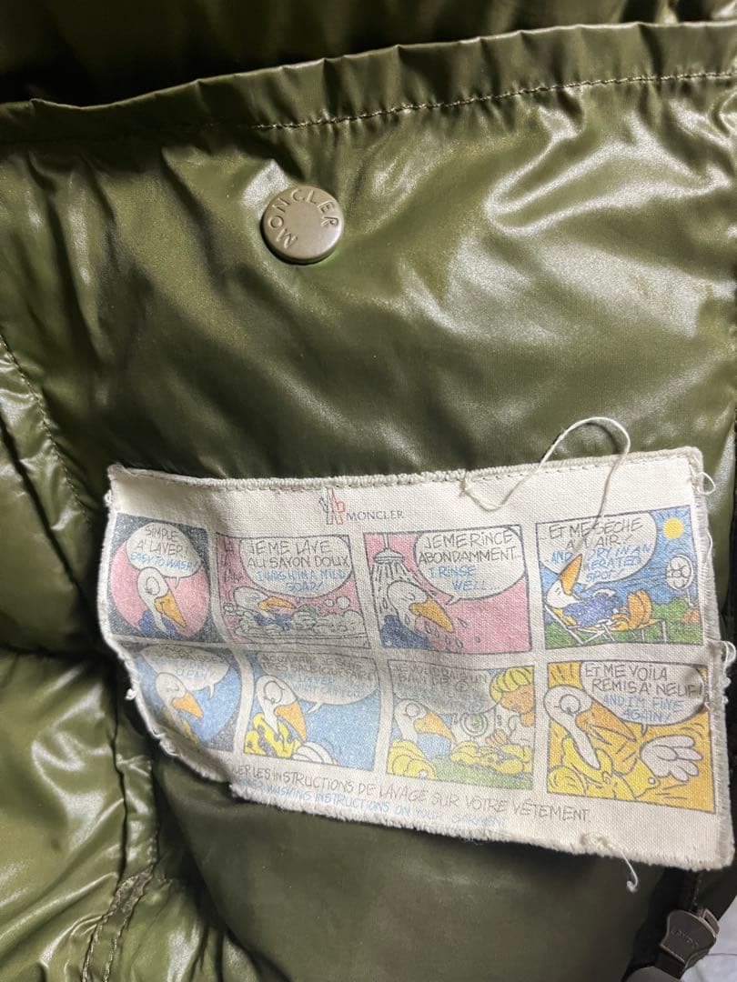 MONCLER ダウンジャケット オリーブグリーン