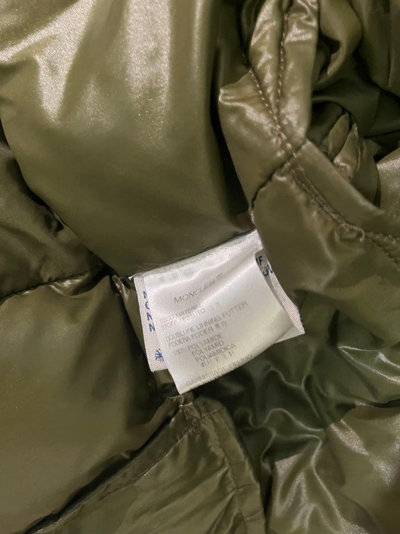 MONCLER ダウンジャケット オリーブグリーン