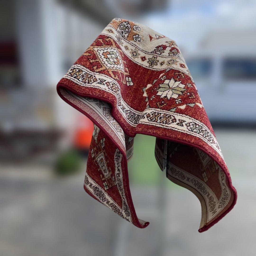 美品　ベルギー絨毯　200×200cm