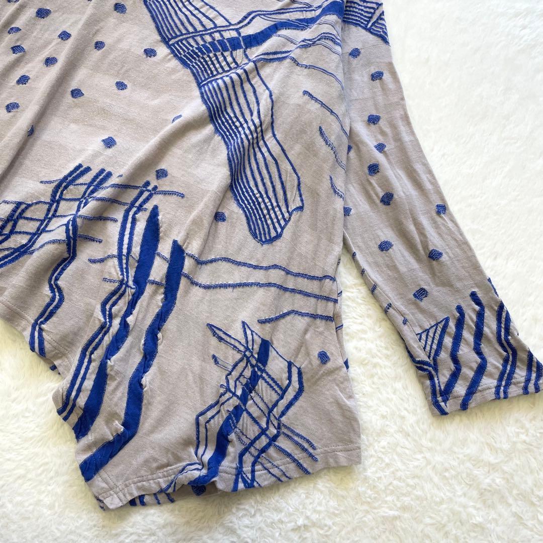 慈雨 センソユニコ アシンメトリー Aライン カットソー チュニック