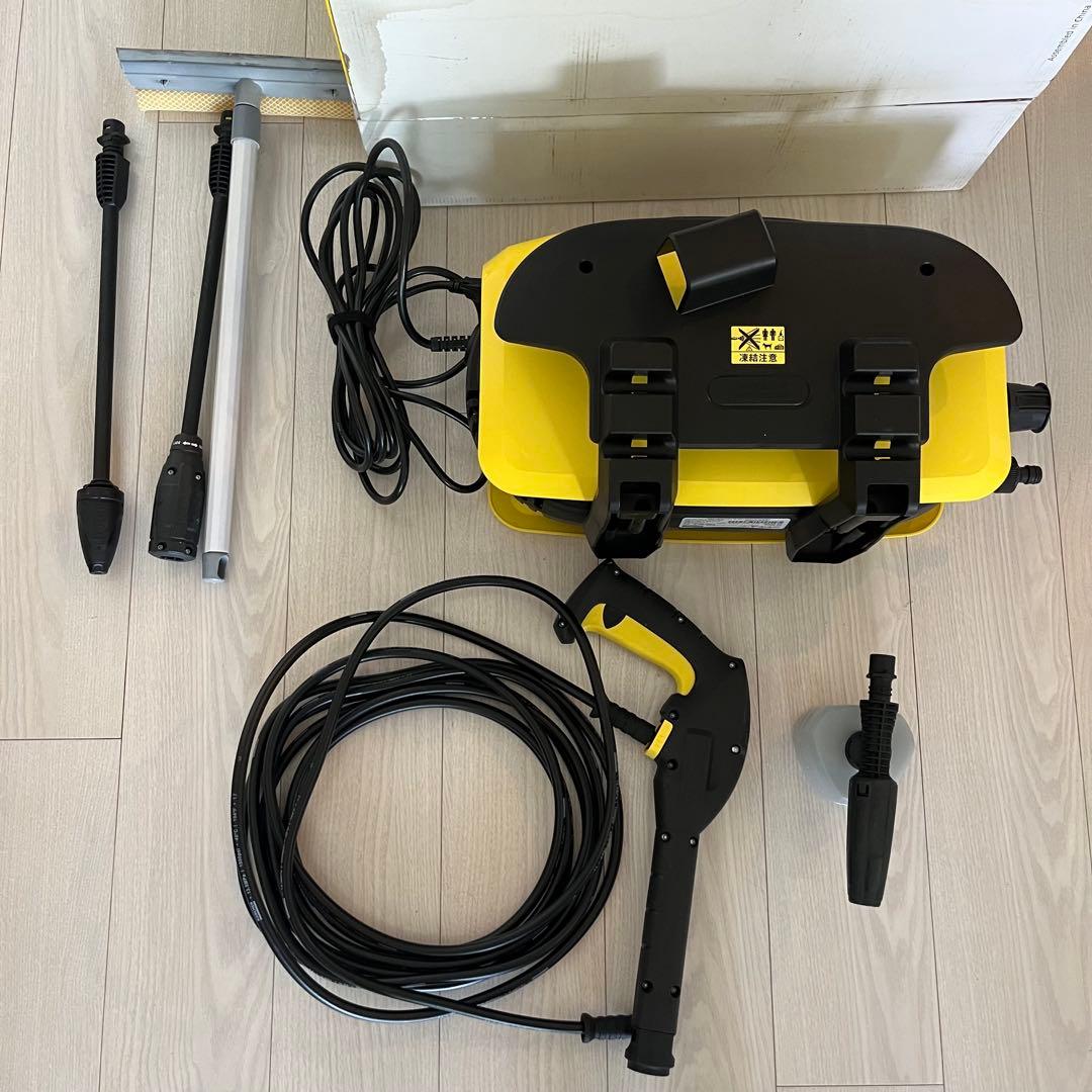 KARCHER K2 高圧洗浄機 本体　付属品　全部あり