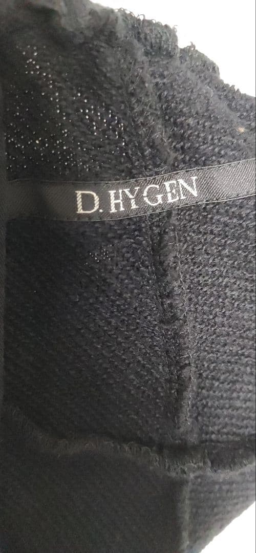 D.HYGEN コールドダイ無撚糸裏毛デタッチャブルポケットクロップドパンツ