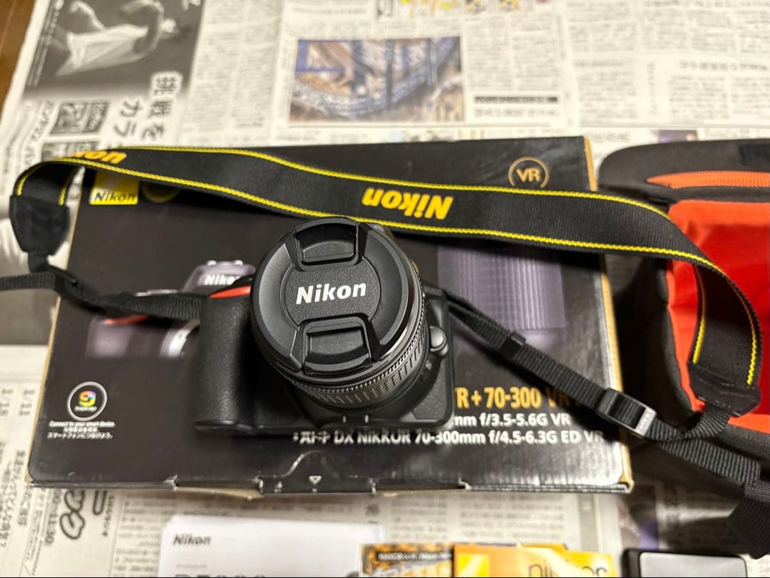 美品　Nikon D5600 18-55mm & 70-300mm VR Kit