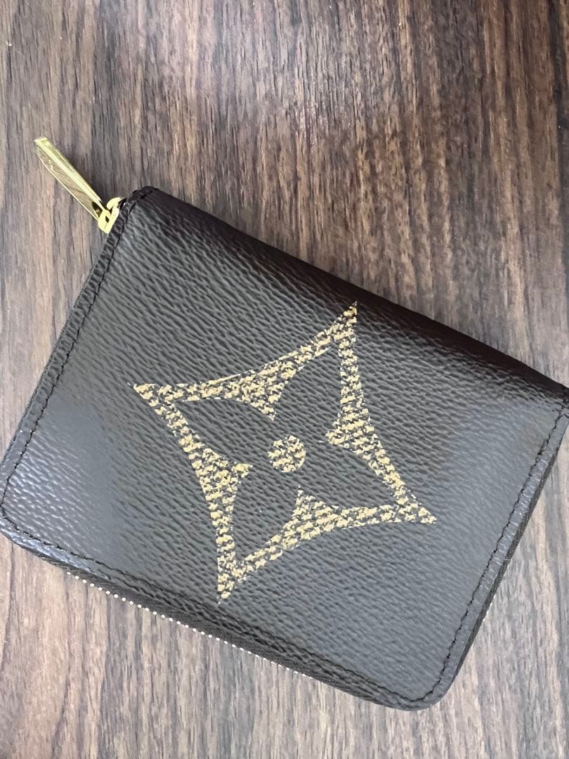 ルイヴィトン◇ジャイアントモノグラム ◇ジッピーパース正規品【美品】