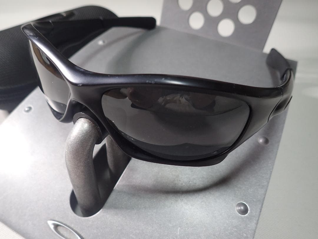 マットブラック オールブラック ピットブル アジアン 偏光レンズ オークリー