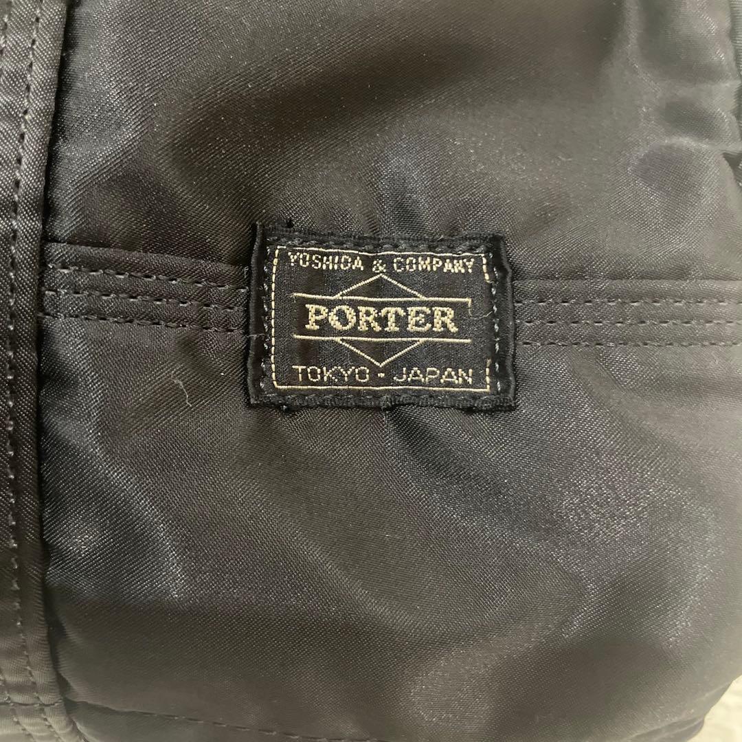 廃盤品　ポーター タンカー ミニボストンバッグ ミニドラム ミニダッフル黒
