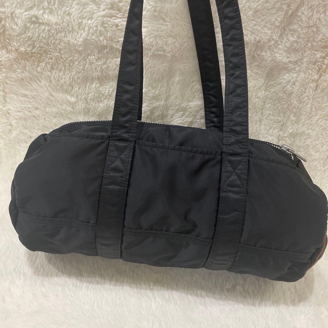 廃盤品　ポーター タンカー ミニボストンバッグ ミニドラム ミニダッフル黒