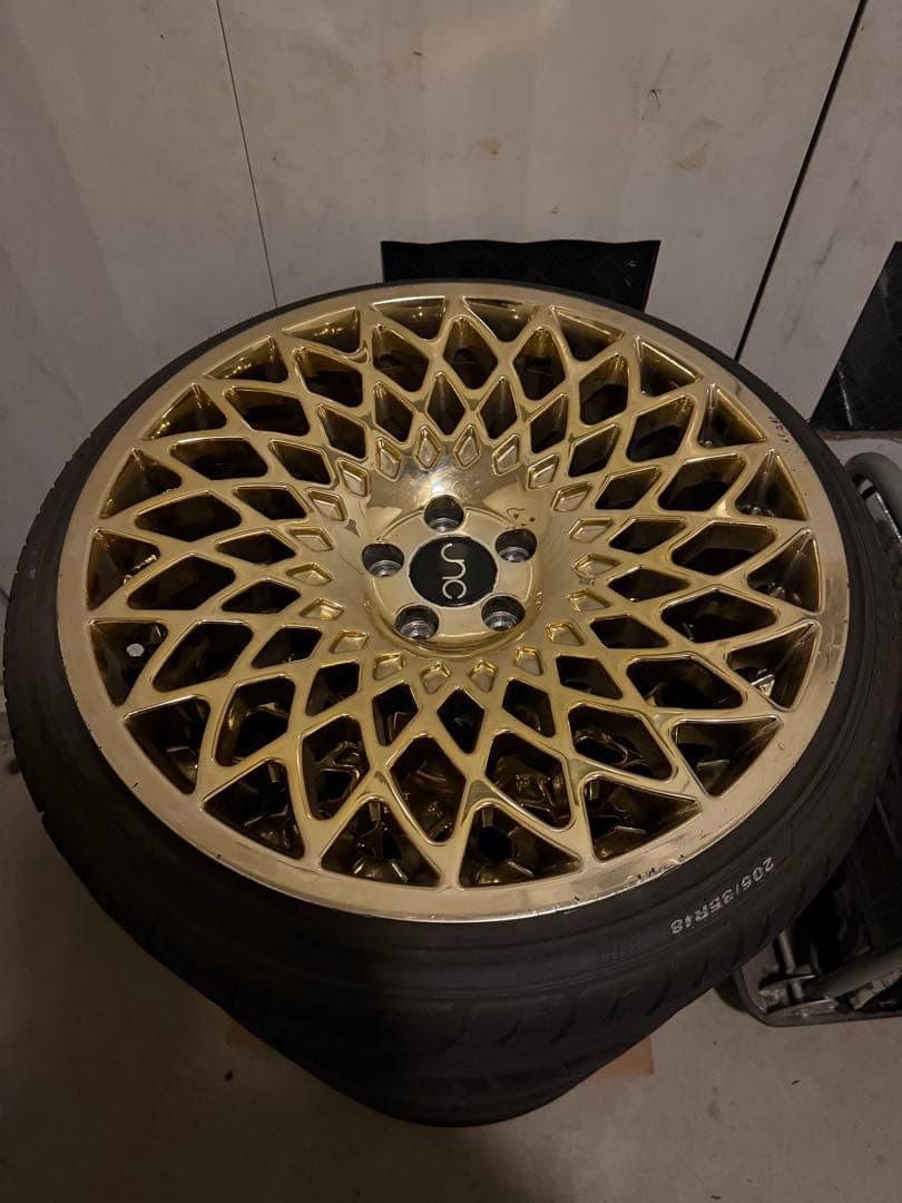 (最終値下げ)18インチJNCホイール　PDC100 5穴×4本セット