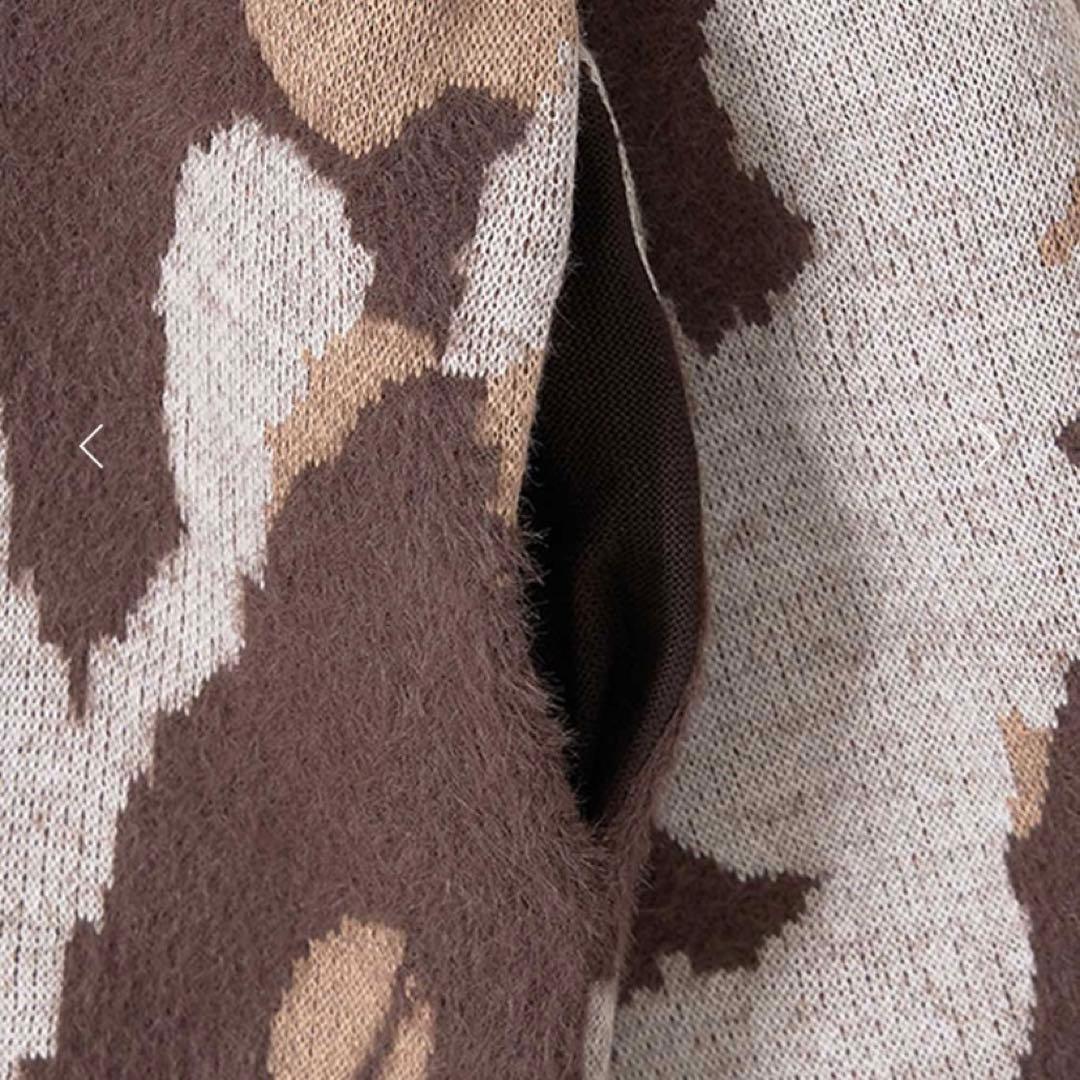 グラニフ　グレムリン　ギズモ ハニカミ パターン　ジャカード　カーディガン　S