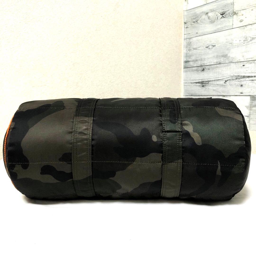 未使用級✨希少 30周年ポータータンカー ミニボストンバッグL カモフラグリーン