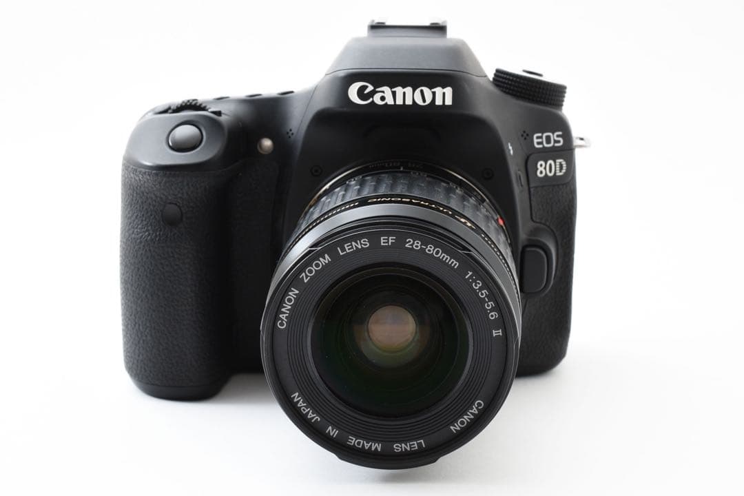 保証付☆デジタル一眼レフカメラ☆Canon EOS 80Dレンズセット