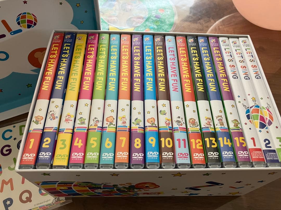 ミライグリッシュ Let's Have Fun DVD&CDセット