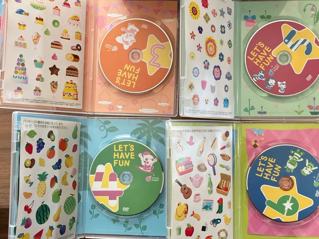 ミライグリッシュ Let's Have Fun DVD&CDセット