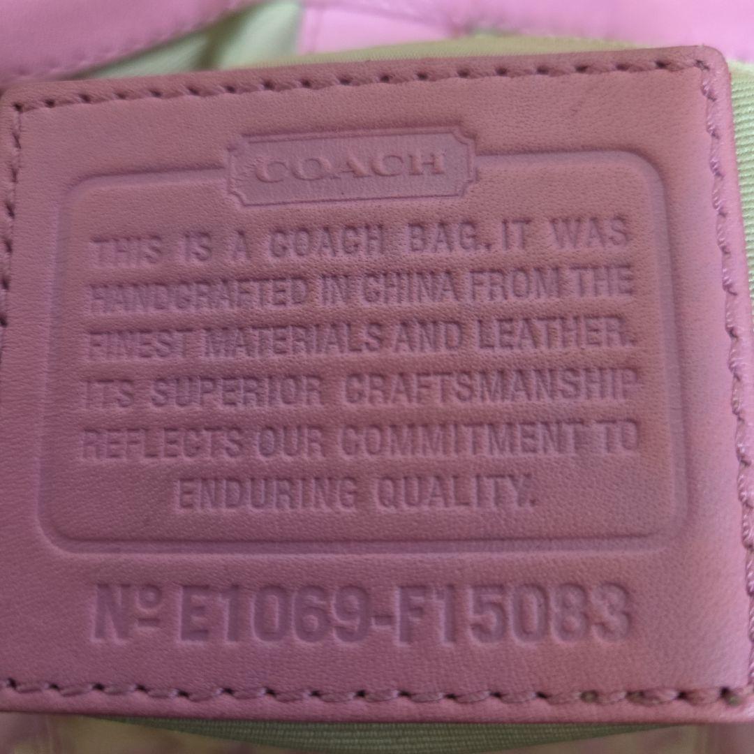 S*i様 COACH ピンク バッグ